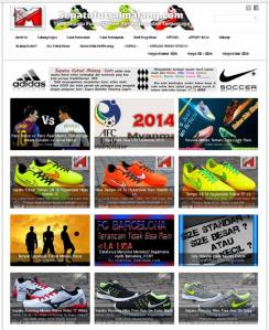 memperkenalkan sepatufutsalmalang.com sebagai lapak yang menjual sepatu futsal online